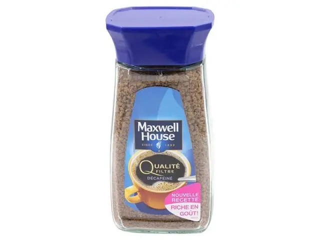 Café soluble Maxwell House - Décaféiné - 200g