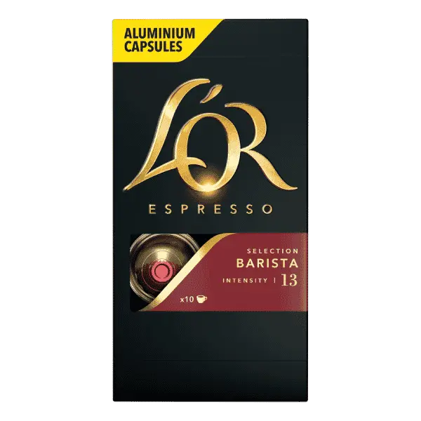 Café L'Or Espresso - Barista - Intensité 13 - 10caps