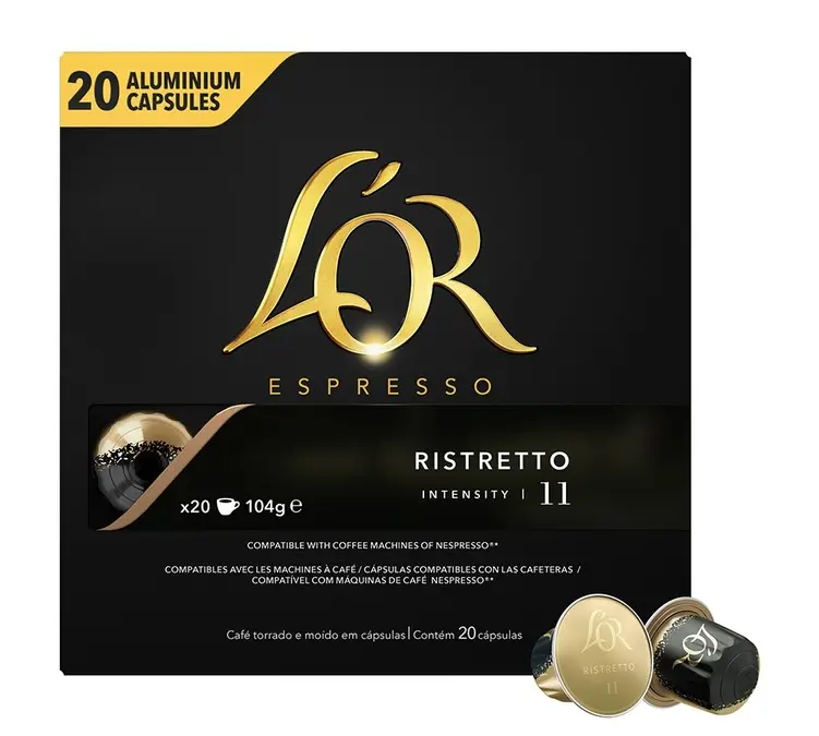 Café L'Or Espresso - Ristretto - 20 capsules