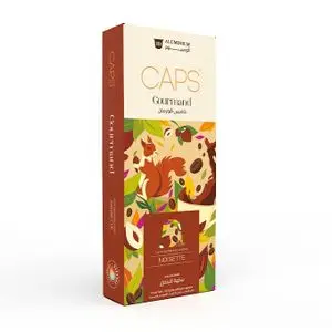 Café espresso Caps Gourmand - Noisette- 10 capsules