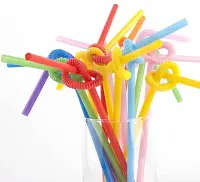 Pailles  Flexibles 100pcs