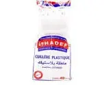 Cuillères en plastique -grandes - 40pcs
