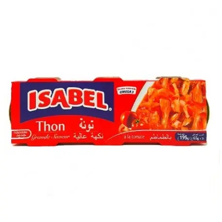 Thon à la tomate Isabel - 65gx3