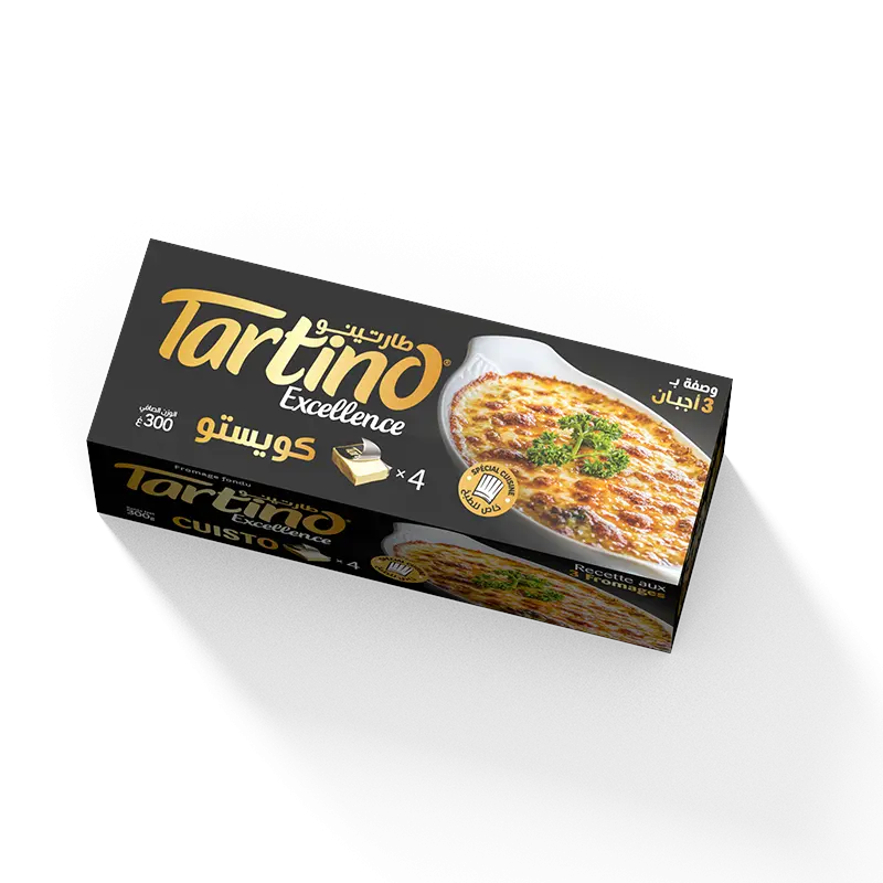 Fromage fondu Tartino Cuisto -Excellence- 4 pcs- 280g