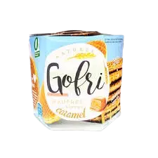 Gaufres Gofri -Saveur caramel - 175g
