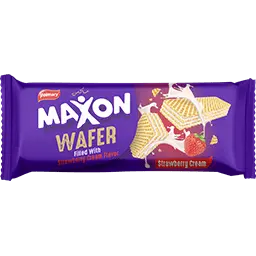 Gaufrettes Maxon - Crème fraise - 190g