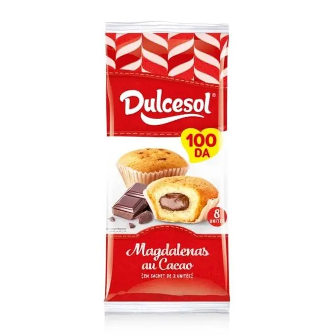 Madeleine Dulcesol - Saveur cacao - 6pcs