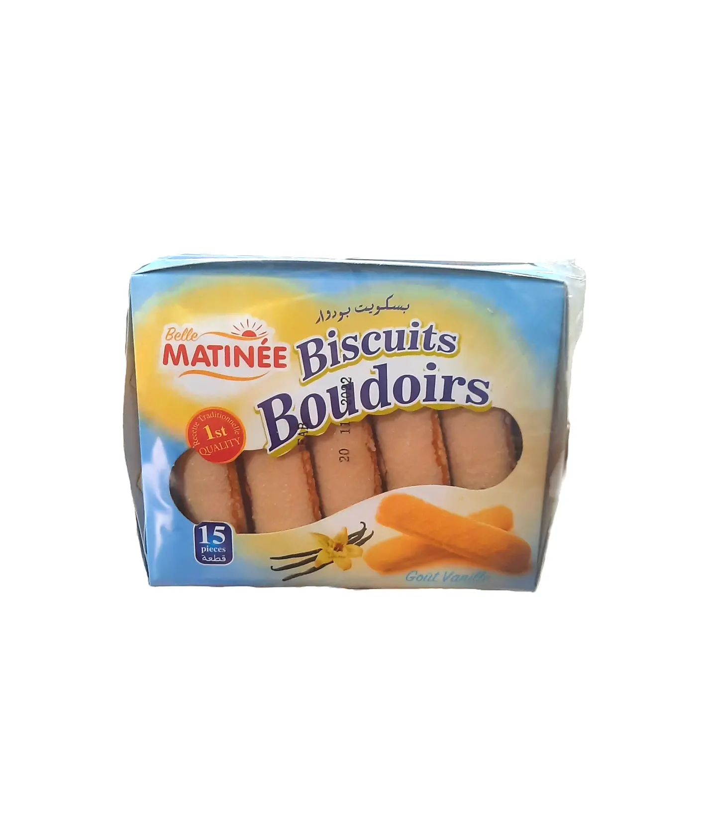 Biscuits Boudoirs - Belle Matinée - Goût Vanille - 15pcs