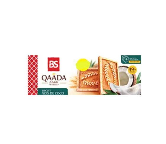 Biscuits Qaada - Noix de coco