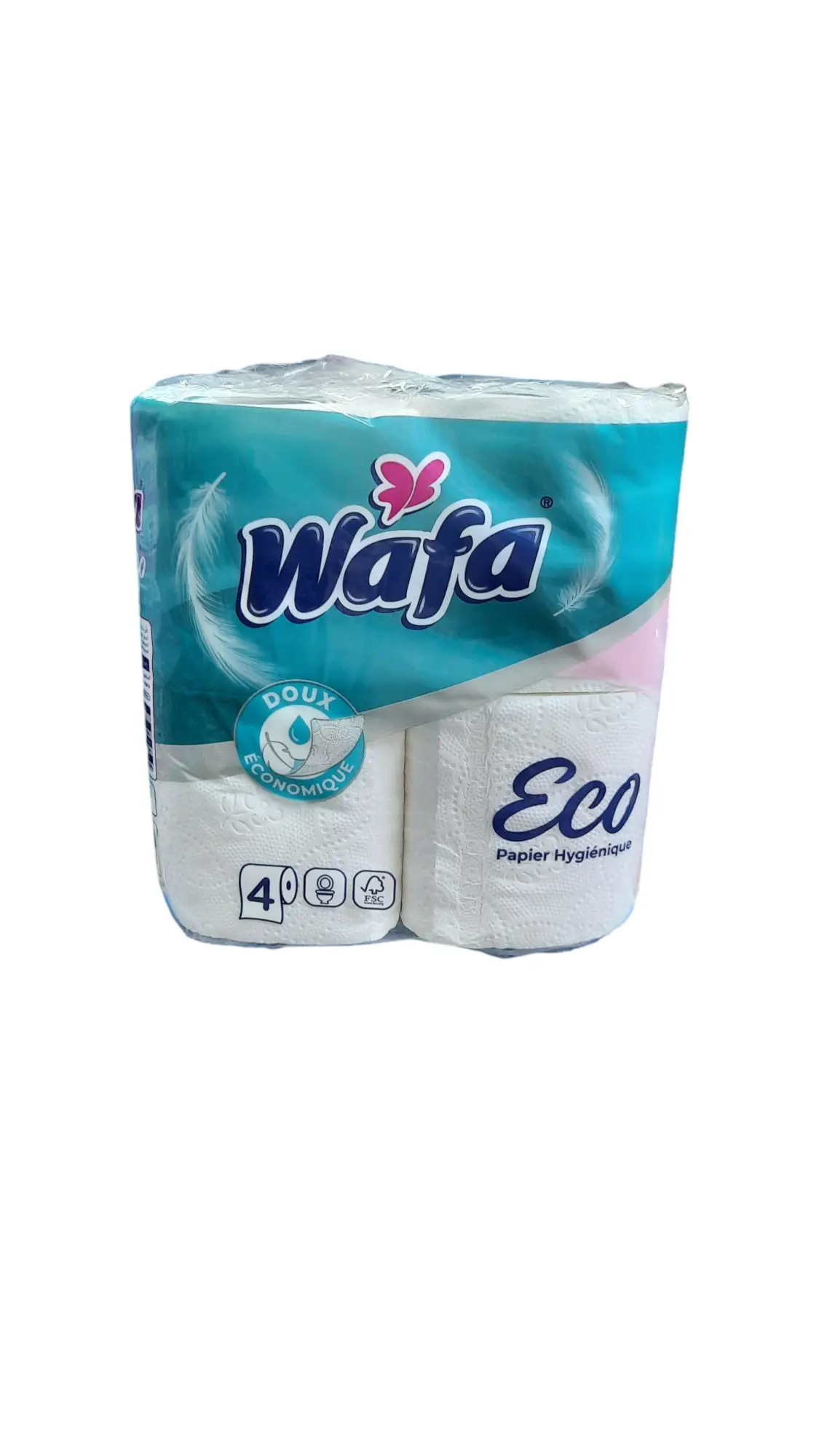 Papier hygiénique Wafa Eco - 4 pcs