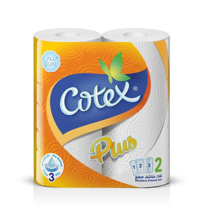 Essuie tout Cotex Plus - 2pcs