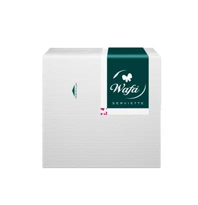 Serviettes de table  Wafa -blanches- 80pcs