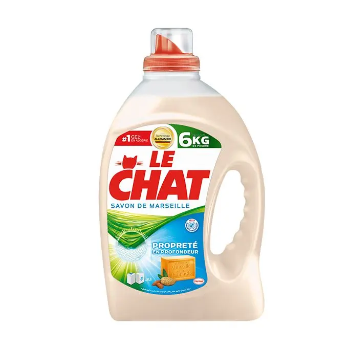 Liquide linge Le Chat Power gel - Savon de Marseille - 2.5L