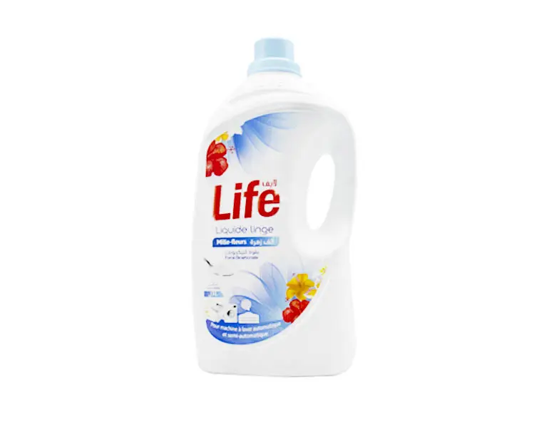 Liquide linge Life - Mille Fleurs - 3L