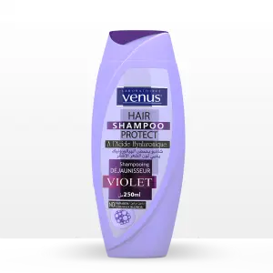 Shampooing Venus Violet protecteur - Hair protect-à l'acide hyaluronique - Cheveux Blonds -250ml