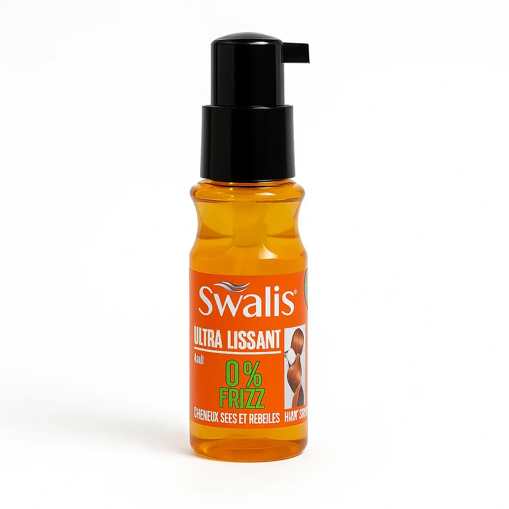 Sérum Ultra lissant Swalis 0% Frizz - cheveux secs et rebelles - 90ml