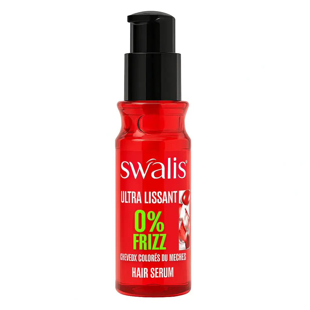 Sérum Ultra lissant Swalis 0% Frizz - cheveux colorés ou méchés - 90ml
