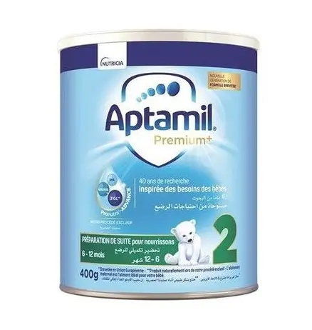 Lait Aptamil Premium+  2ème - 6 à 12 mois - 400g