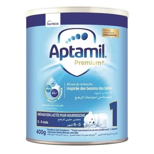 Lait Aptamil Premium+  1er age - 0 à 6 mois - 400g