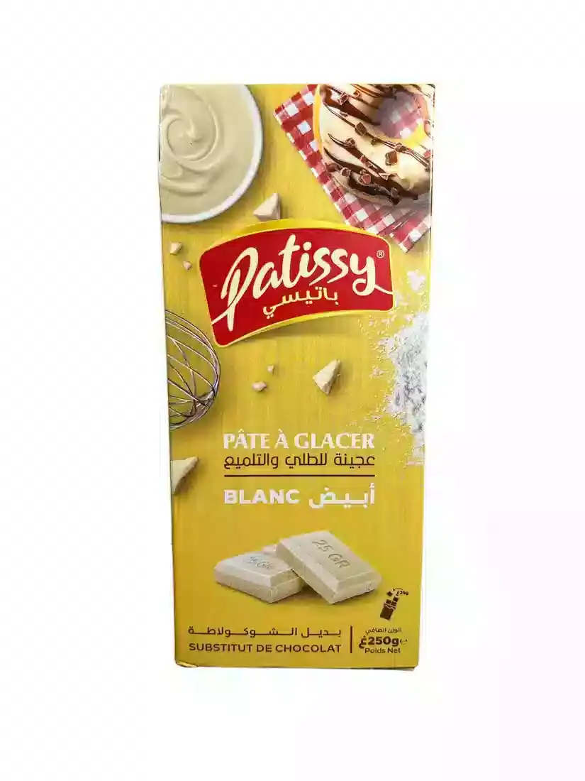 Pâte à Glacer-Blanc-Patissy 250g