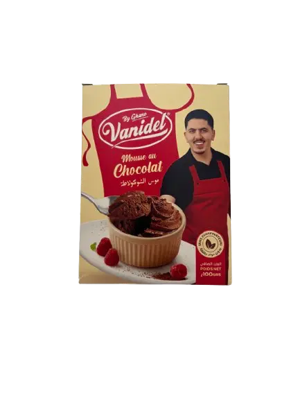 Mousse au chocolat Vanidel By Ghano - 100g