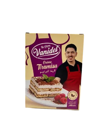 Crème Tiramisu Vanidel By Ghano - 65g