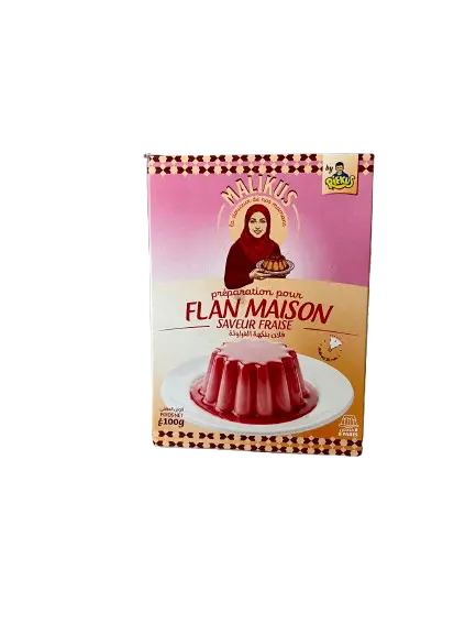 Flan Maison -Malikus by Rifkus- saveur fraise - 100g