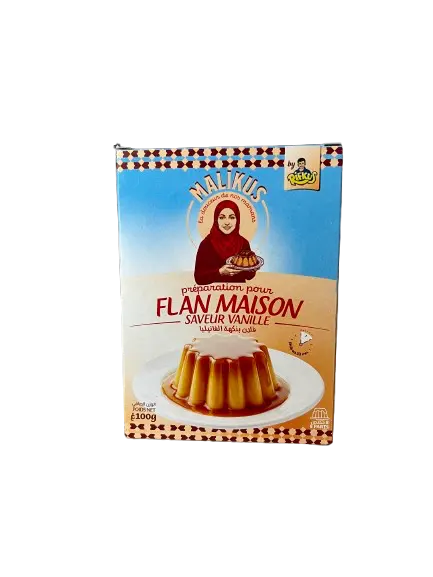 Flan Maison -Malikus be Rifkus- saveur vanille - 100g