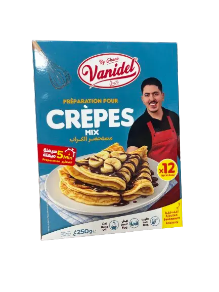 Préparation pour Crêpes Mix By Ghanou Vanidel - 250g